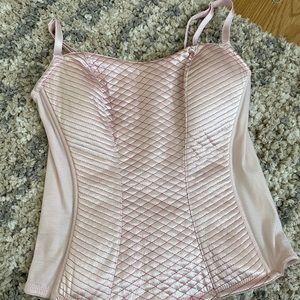 ASO Jessica Simpson, Pink Corset Top!